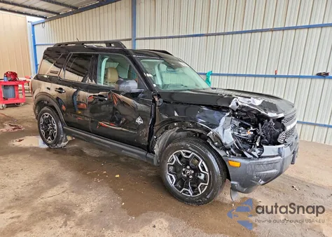 2025 Ford Bronco Sport Outer Banks z USA, uszkodzony, nr VIN 3FMCR9CN0SRE57954